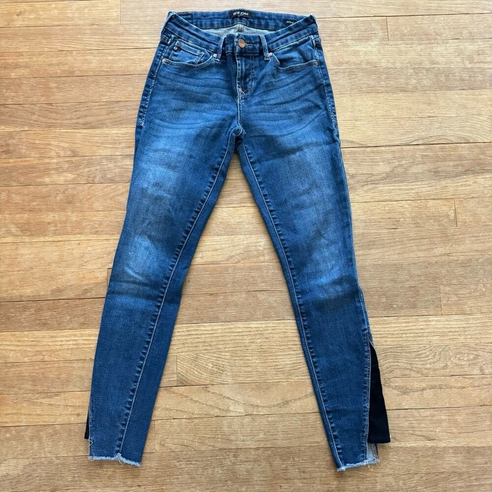 Dear John Joy Rich medium wash low rise jeggings pants size 2 b26